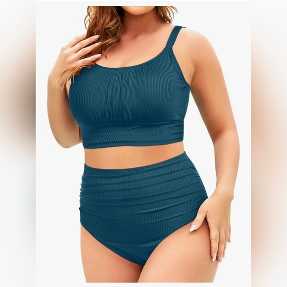 Tempt Me Plus Size 2 Piece Swimsuit #1064 - Picture 7 of 12